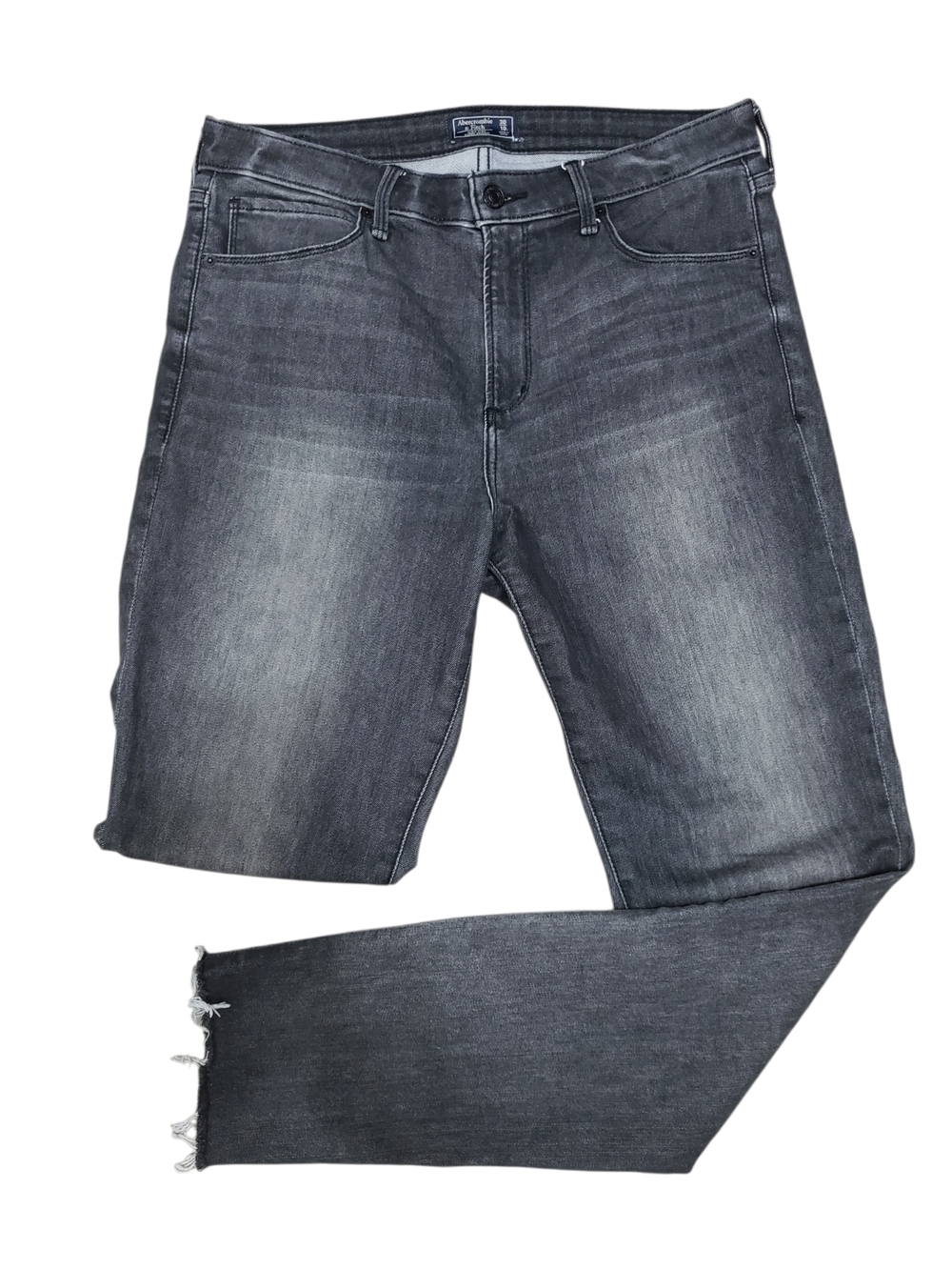 Abercrombie & Fitch High Rise Super Skinny Raw Hem Women's Jeans Size 30/10L